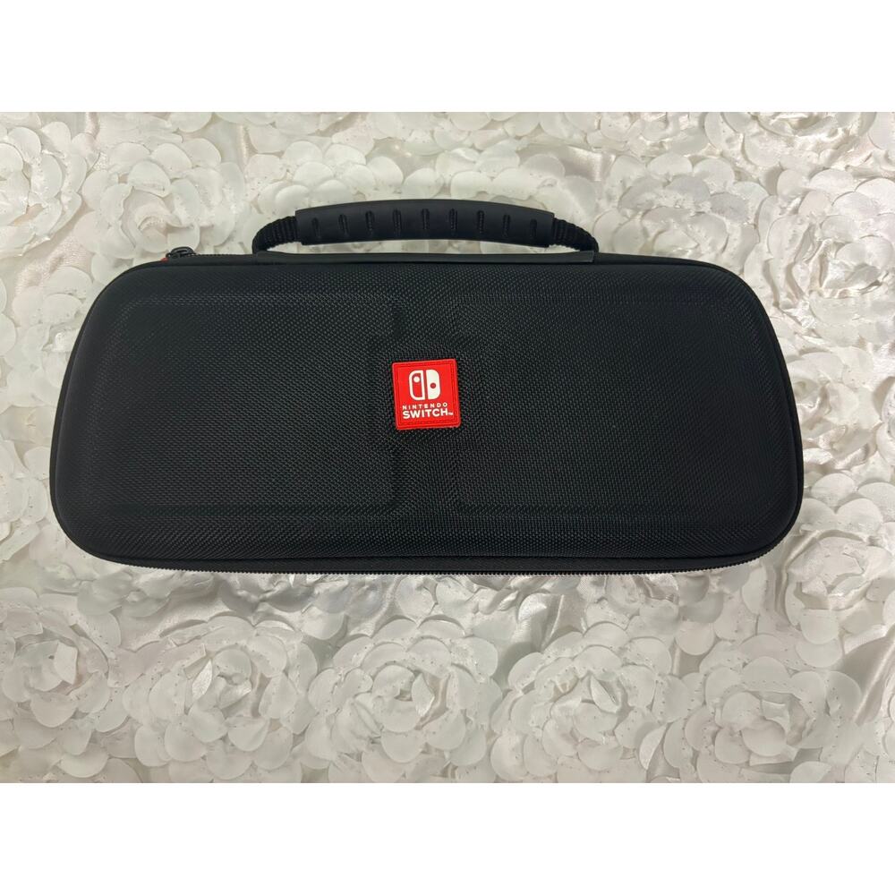 RDS Nintendo Switch Game Traveler Deluxe System Case Black Hard Shell